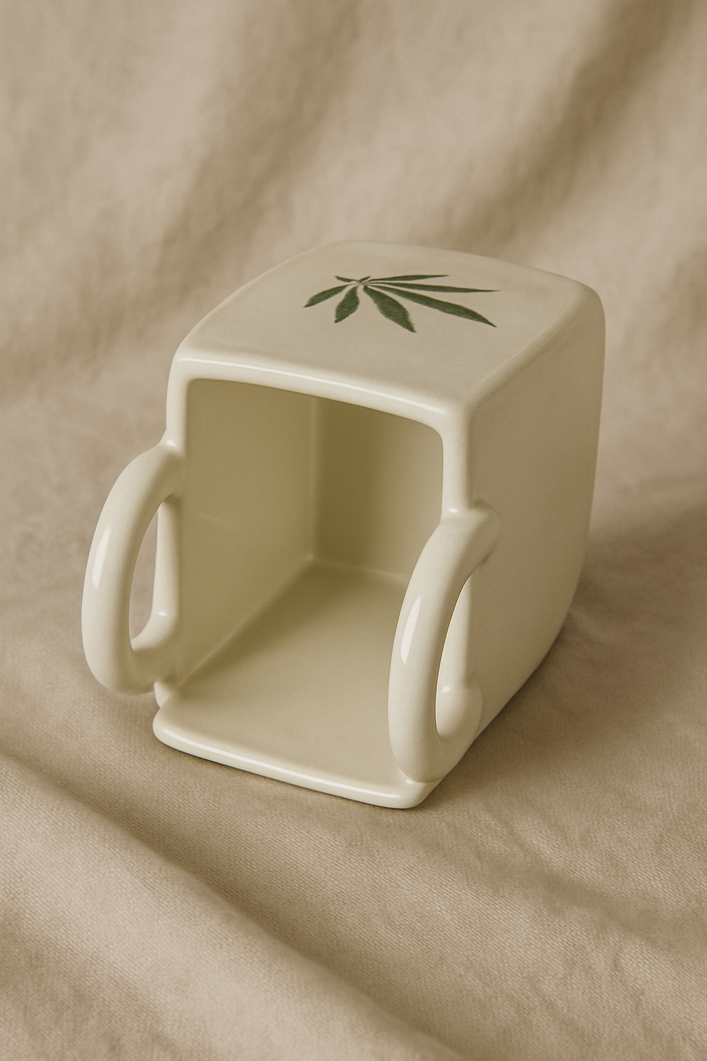 Botanic Bag-Shaped Ceramic