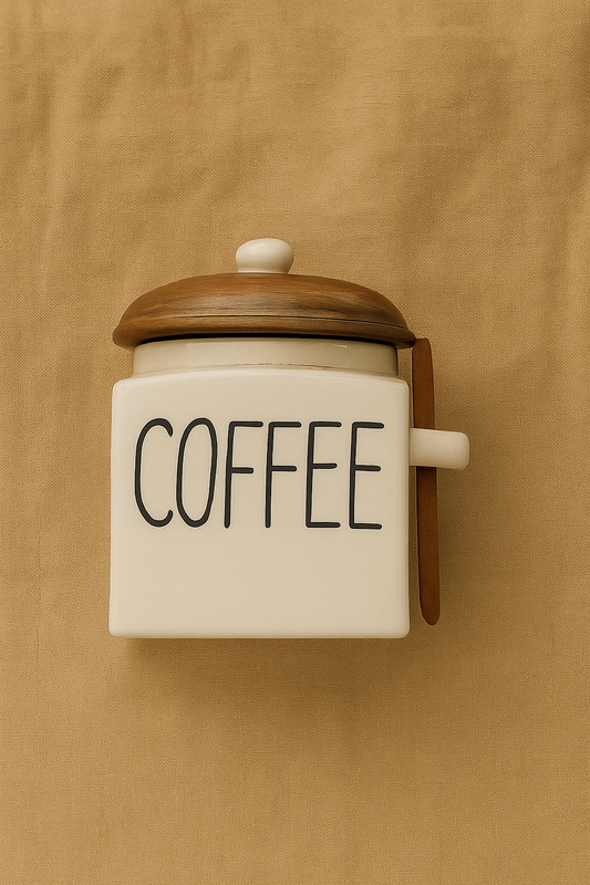 Coffee jar with spoon 500grm-1kg