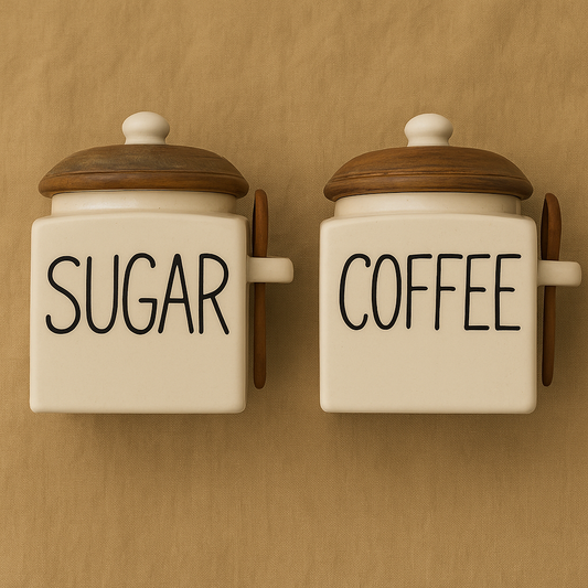 Coffee And Sugar jar